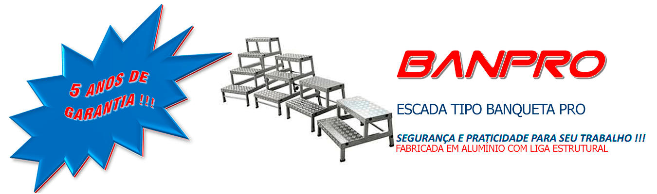 ESCADA TIPO BANQUETA PRO