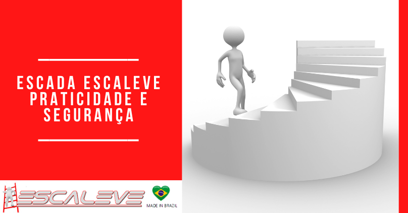 Escada Escaleve praticidade e seguranca