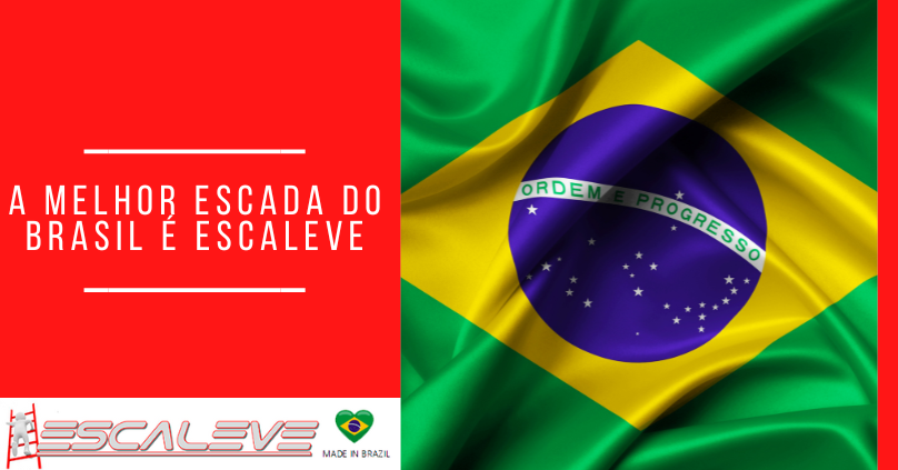 A melhor escada do Brasil é Escaleve​